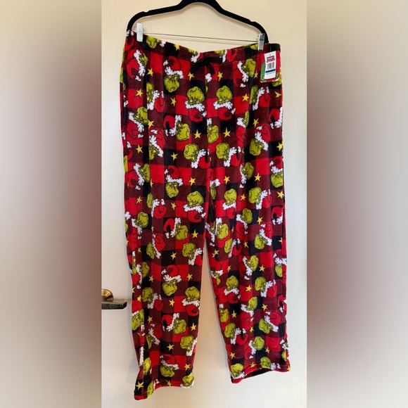 NWT Men’s Grinch Star Sleep/Pajama Pants in Size XL - Picture 1 of 9